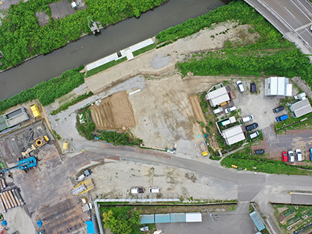 県水送水管耐震化事業　送水管埋設工事（金沢－２－４２）