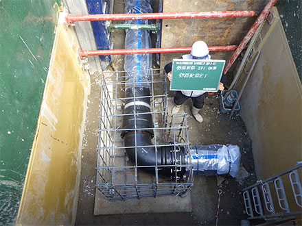 県水送水管耐震化事業　送水管埋設工事（金沢－２－４２）