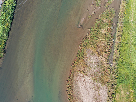 二級河川犀川　広域河川改修工事（示野河道掘削２工区）